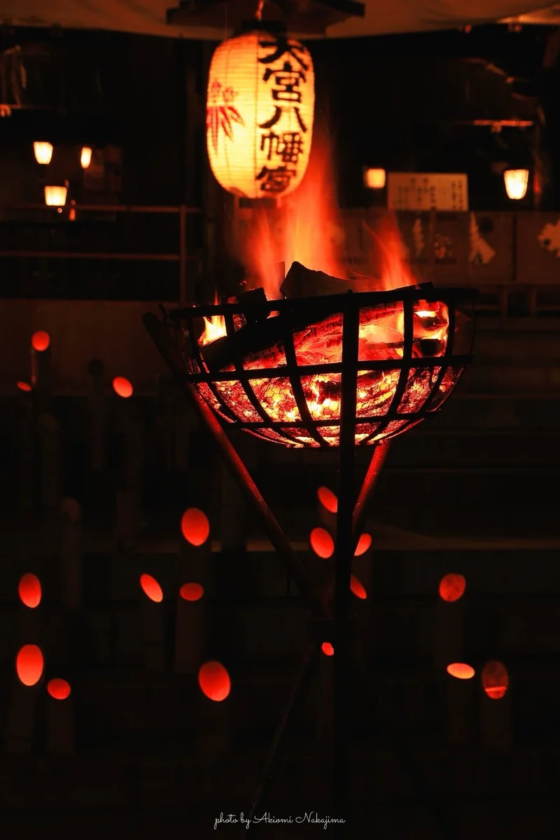 投稿写真：十五夜の神遊び