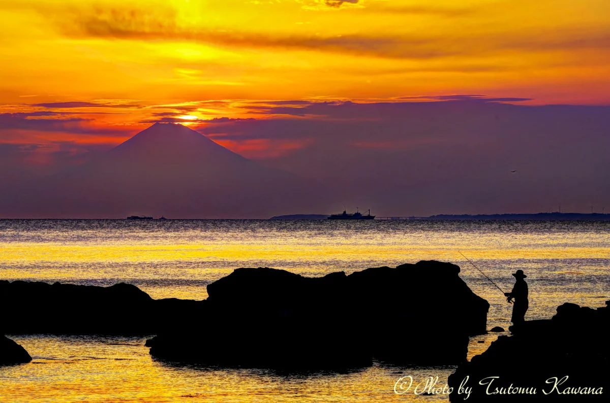 投稿写真：GWの黄昏、南房総は穏やかなり♪