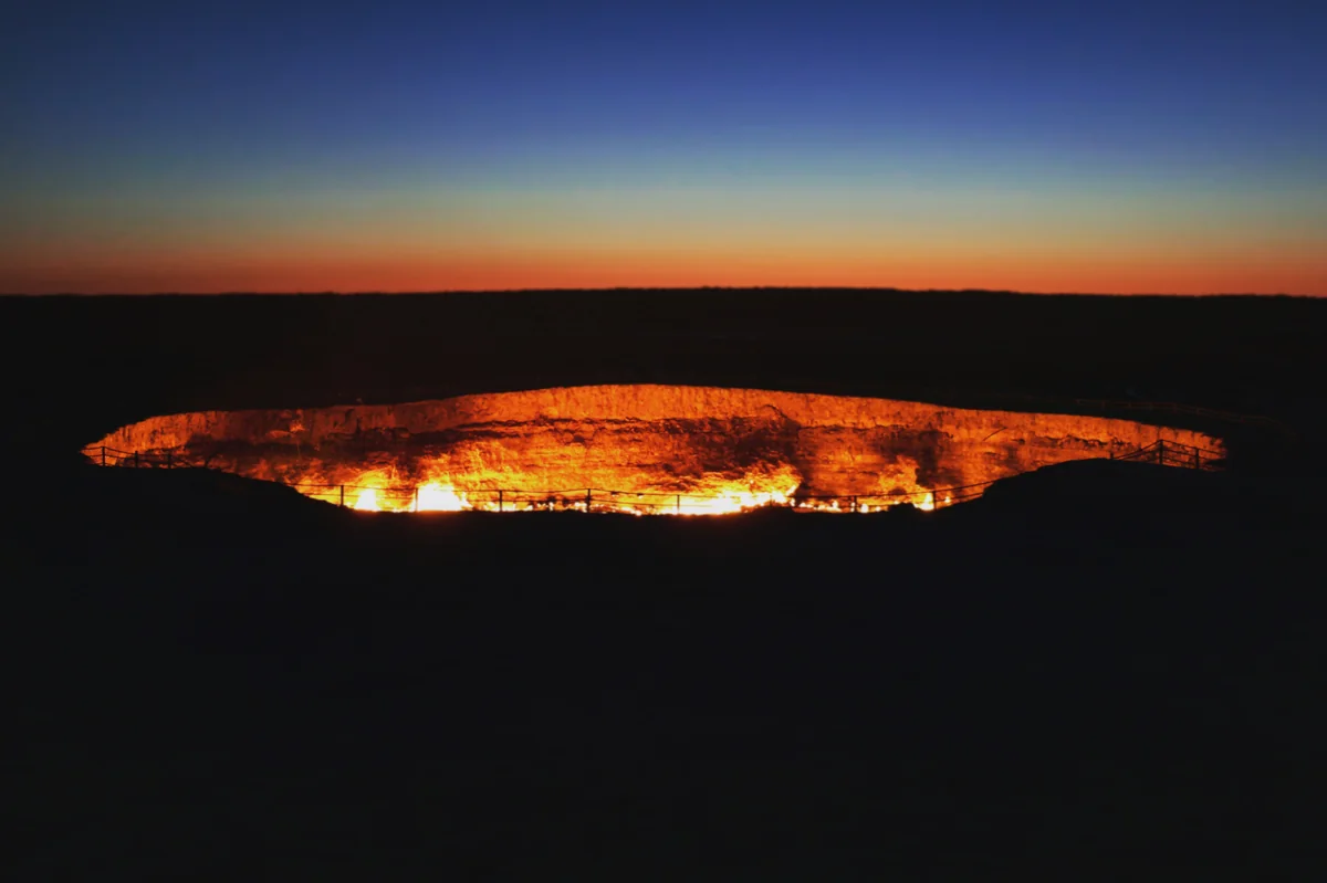 投稿写真：地獄の門の日の出