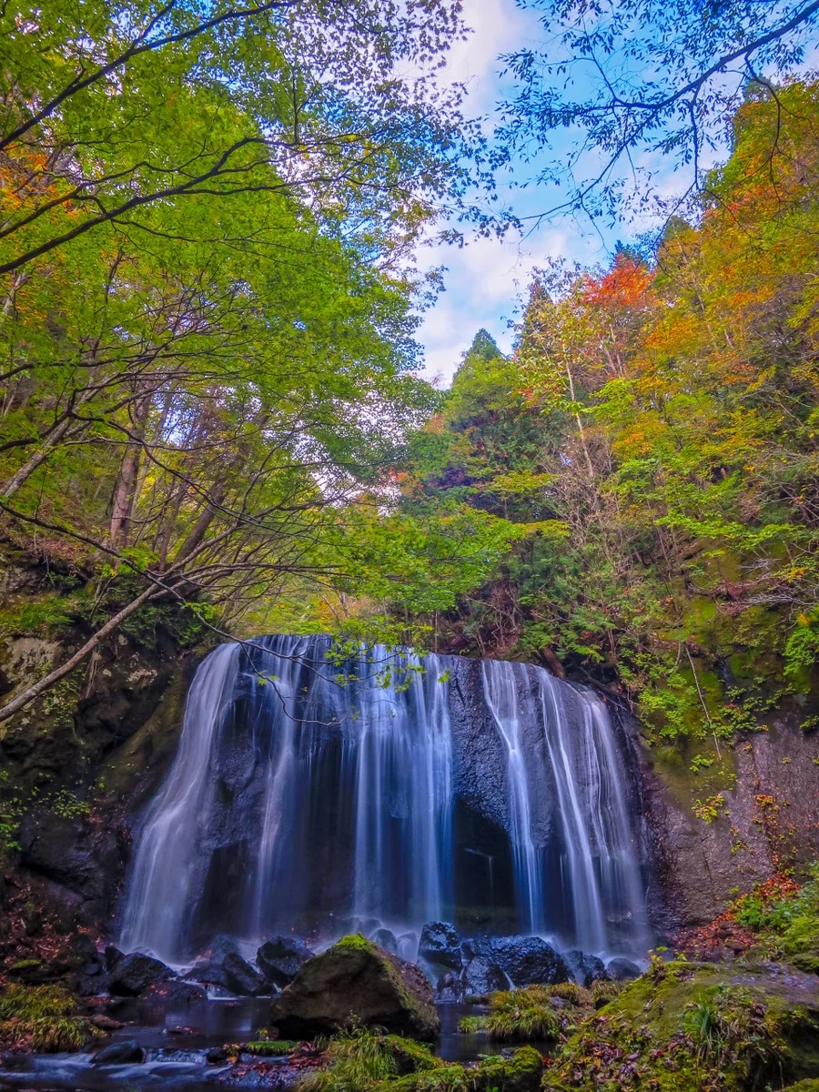 投稿写真：秋の達沢不動滝
