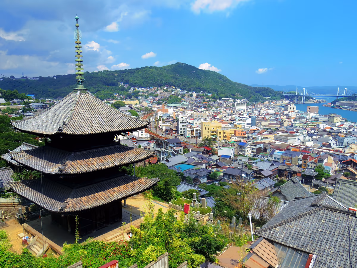 投稿写真：夏の千光寺の下山途中にて