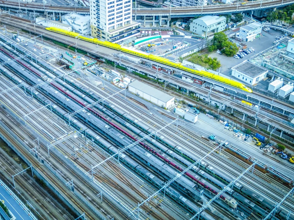 投稿写真：ドクターイエロー俯瞰