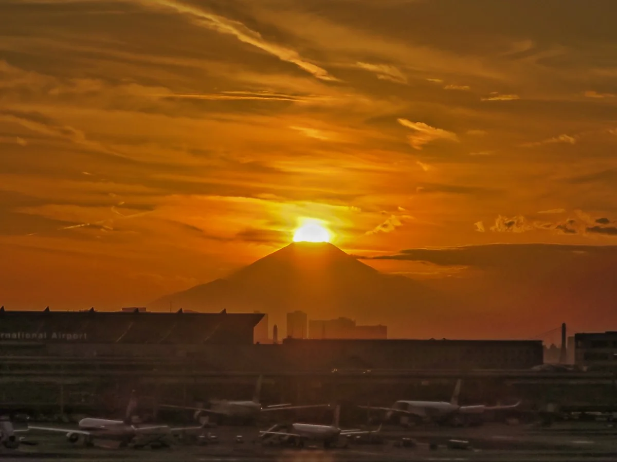 投稿写真：ダイヤモンド富士