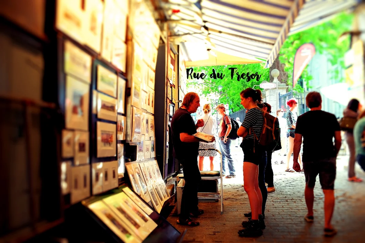 投稿写真：絵描きの道