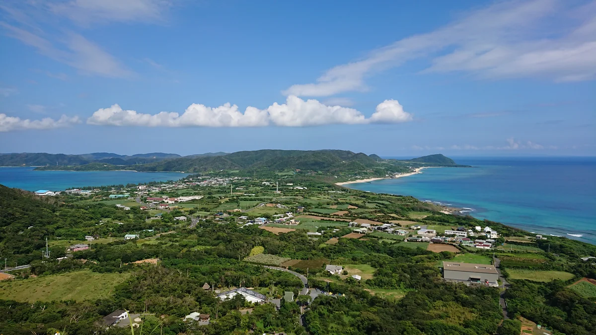 投稿写真：2つの海が見える丘