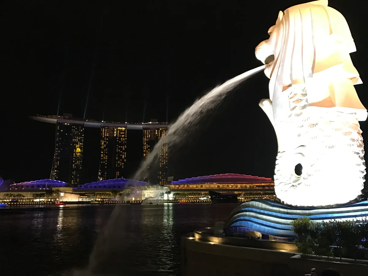 投稿写真：マーライオンとワンダフルショー