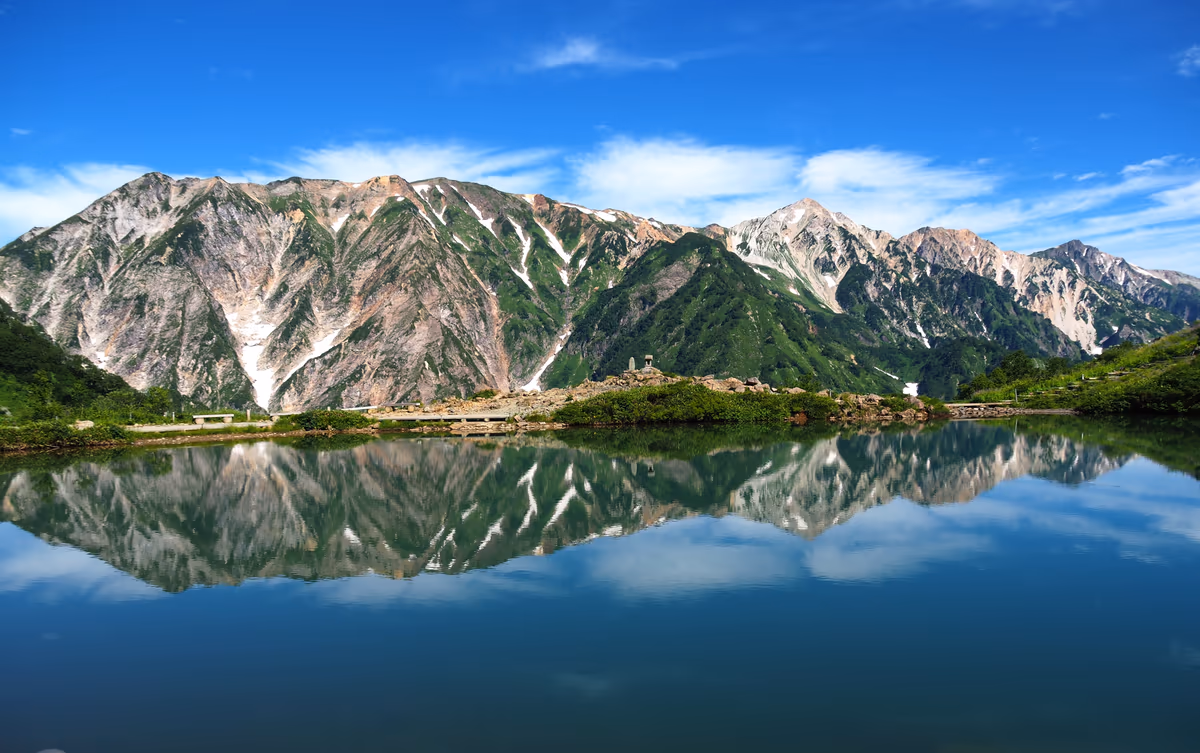 投稿写真：八方池に映る白馬三山