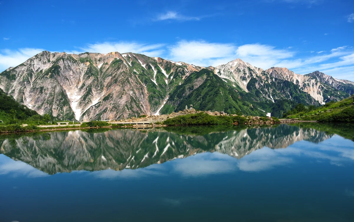 投稿写真：八方池に映る白馬三山