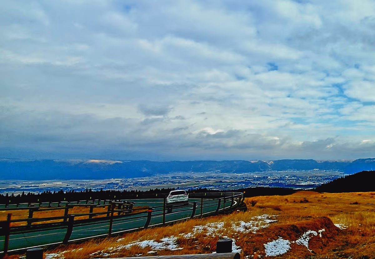 投稿写真：外輪山を見渡せる場所。