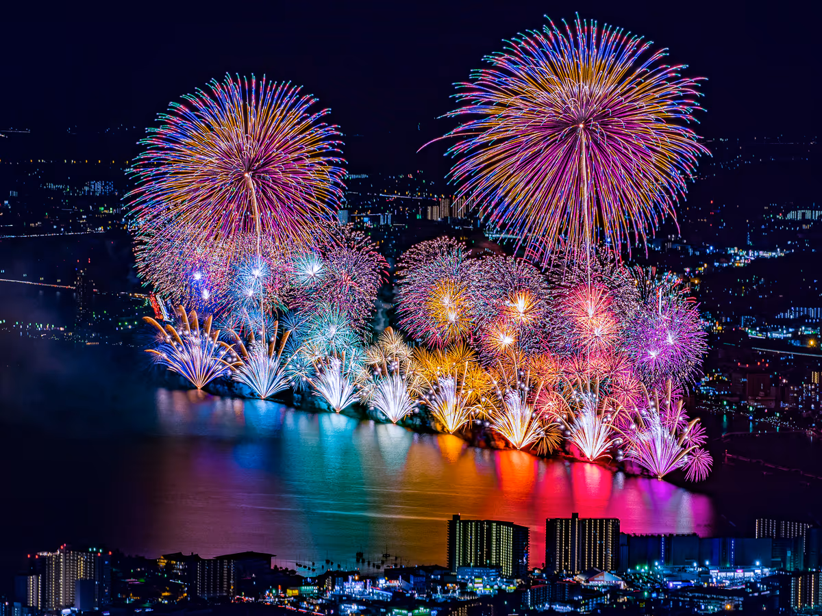 投稿写真：万華繚乱びわ湖大花火