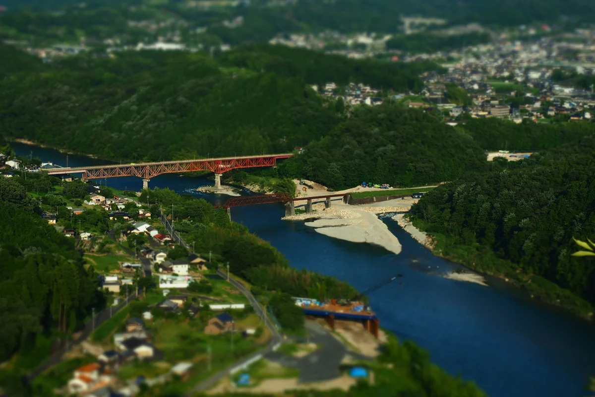 投稿写真：苗木城より　木曽川