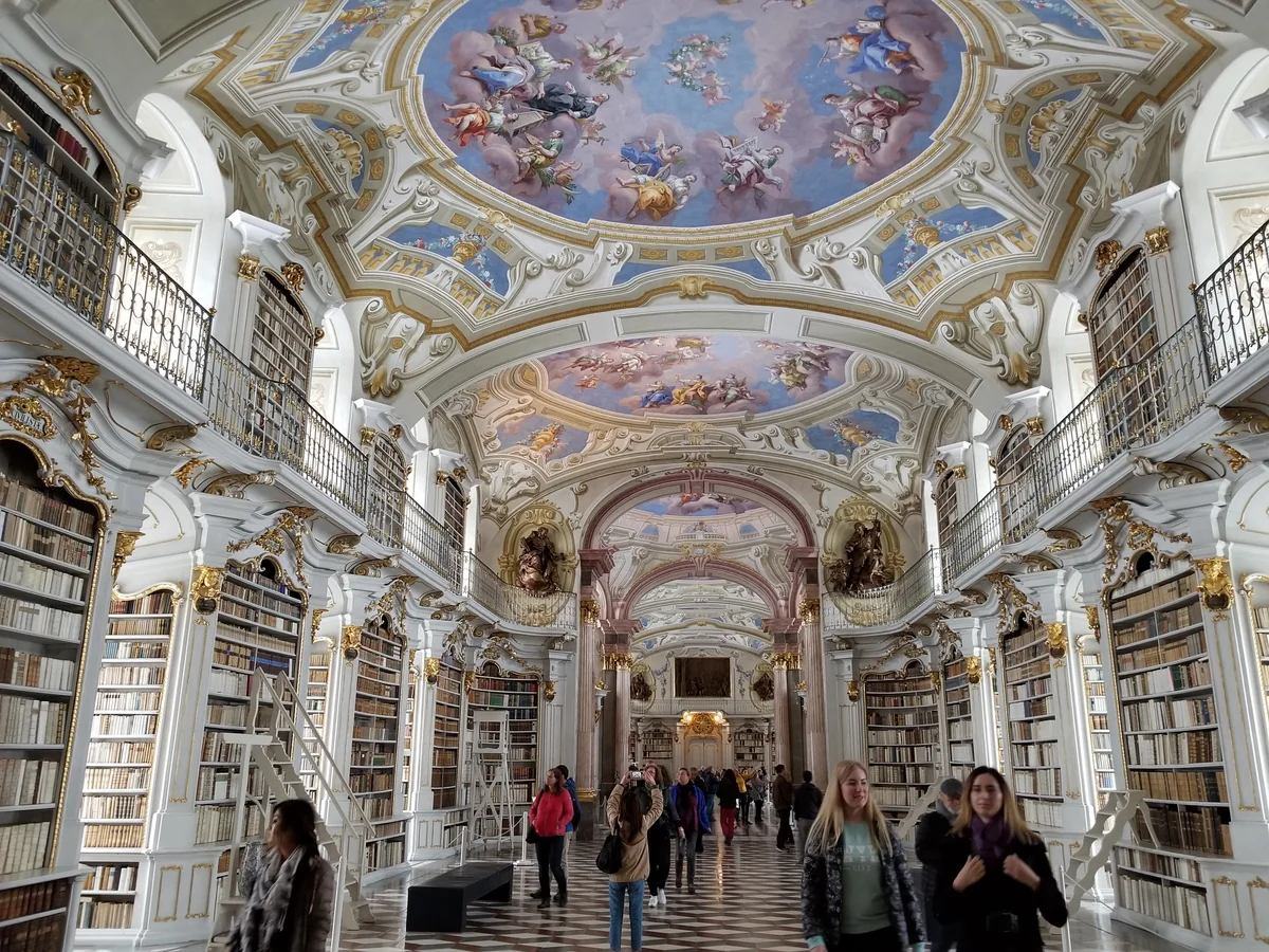 投稿写真：アドモント修道院図書館