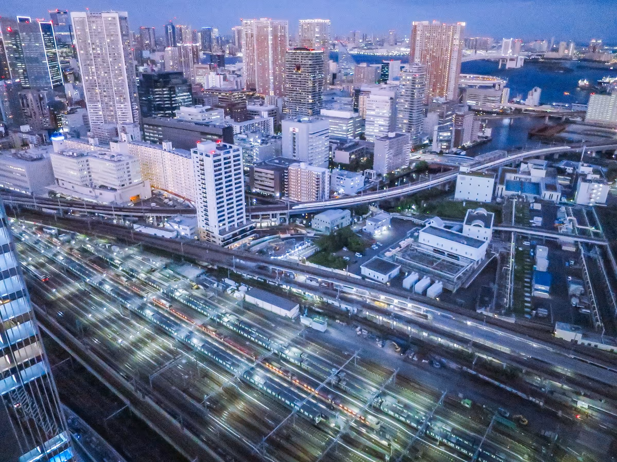 投稿写真：新幹線俯瞰