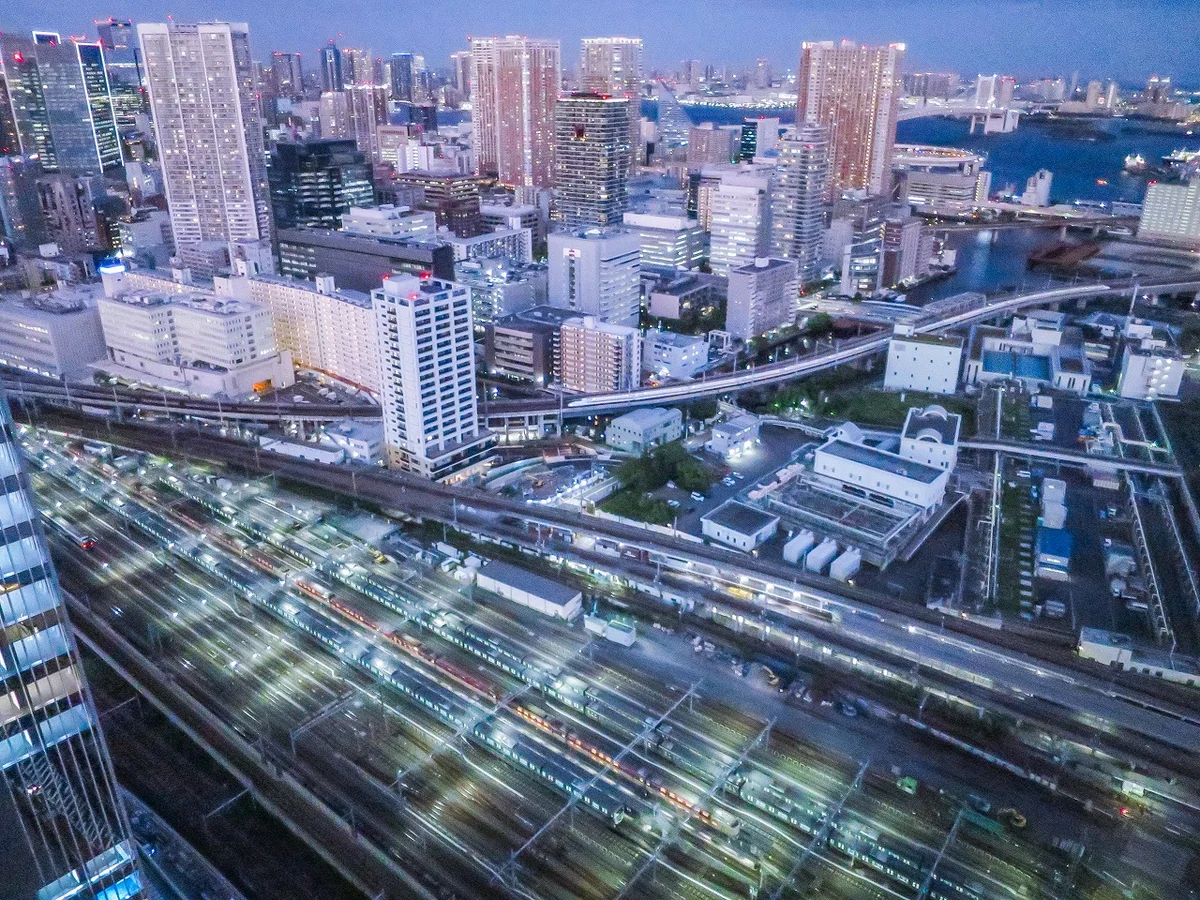 投稿写真：新幹線俯瞰