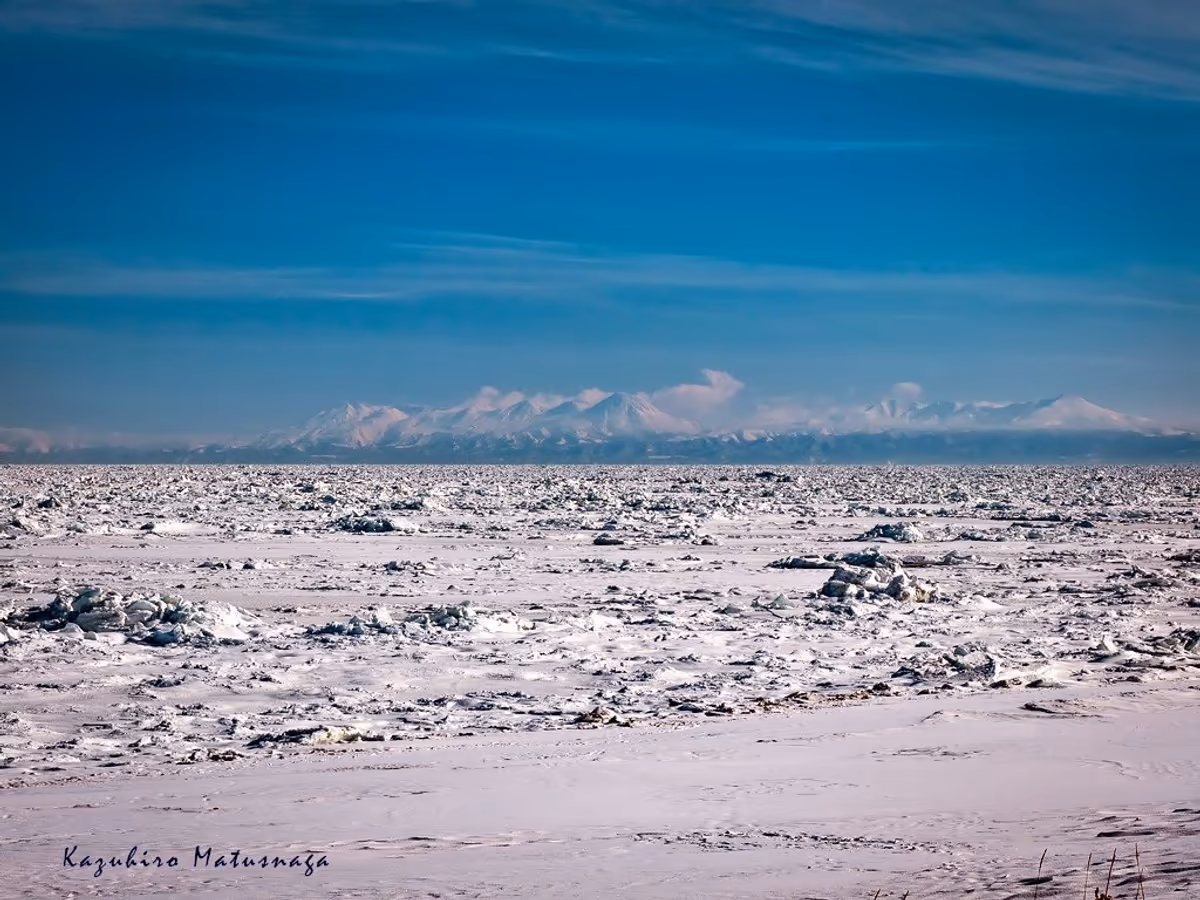 投稿写真：流氷砂漠