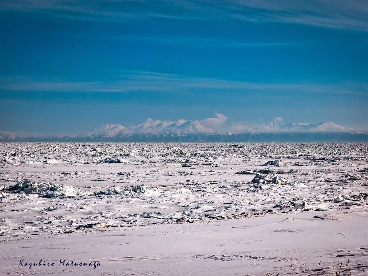 投稿写真：流氷砂漠