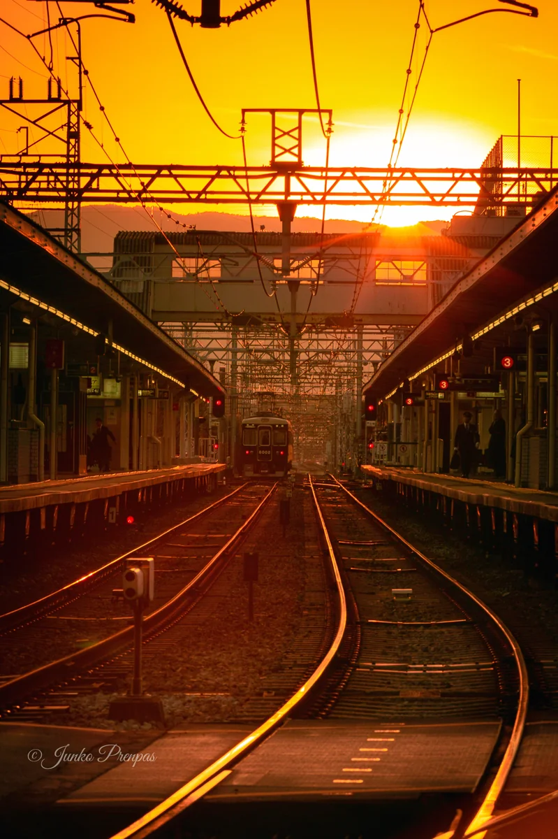 投稿写真：私の街の夕焼け