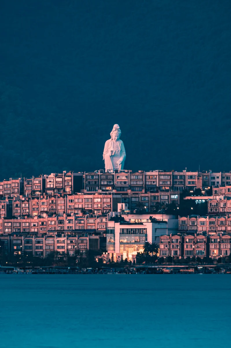 投稿写真：香港 慈山寺の観音像