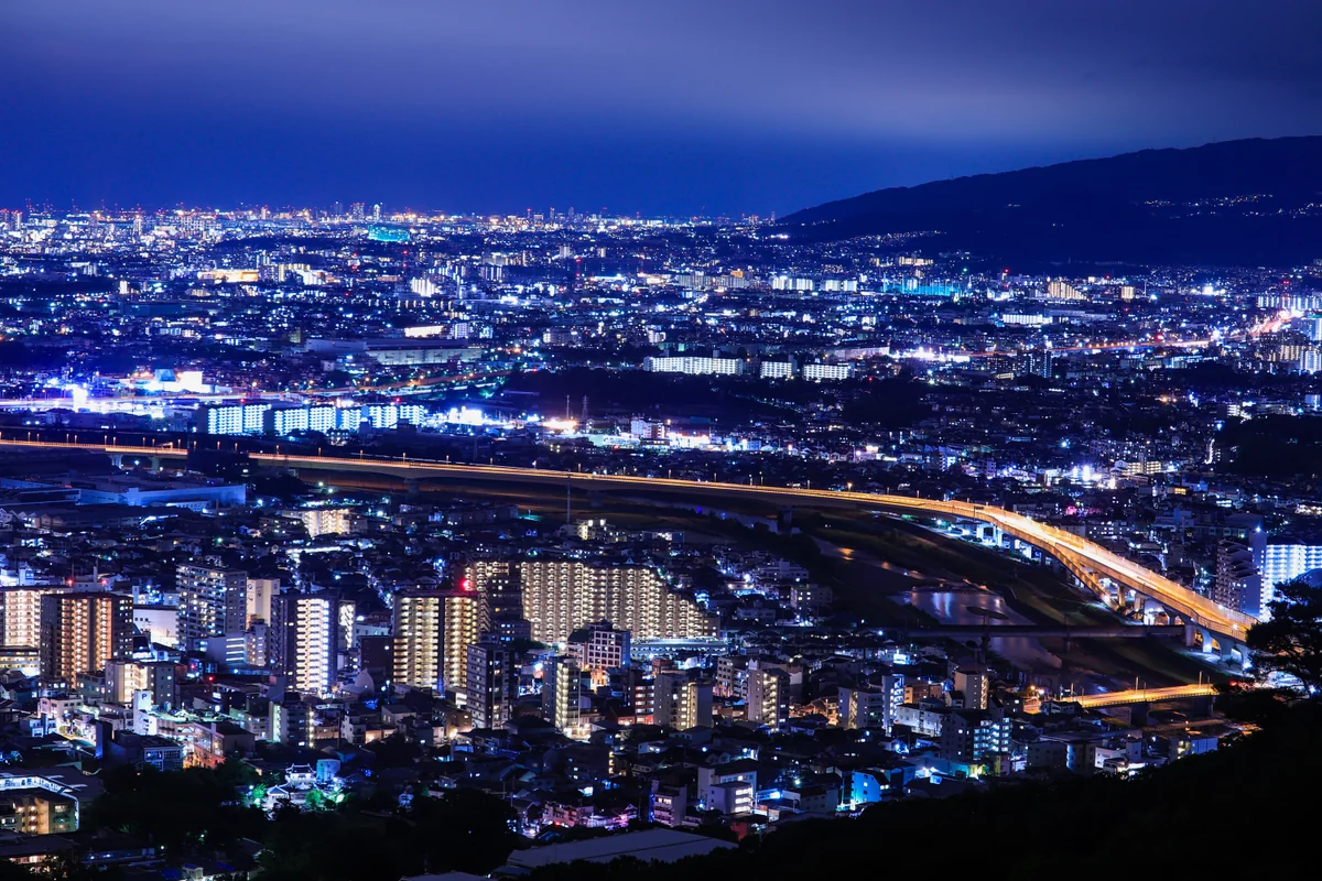 投稿写真：五月山からの夜景