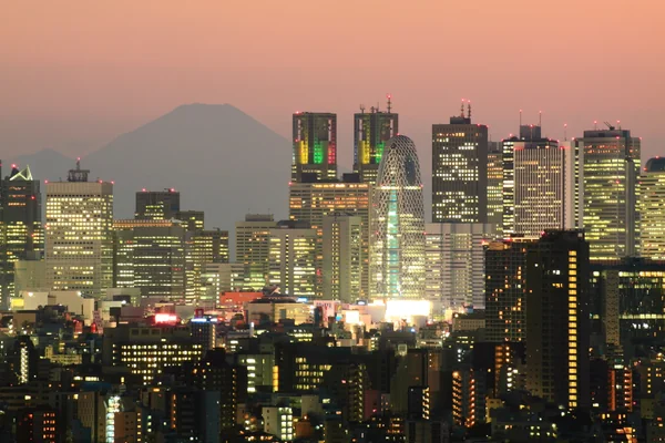 投稿：Shinjuku & Mt.Fuji Night Veiw