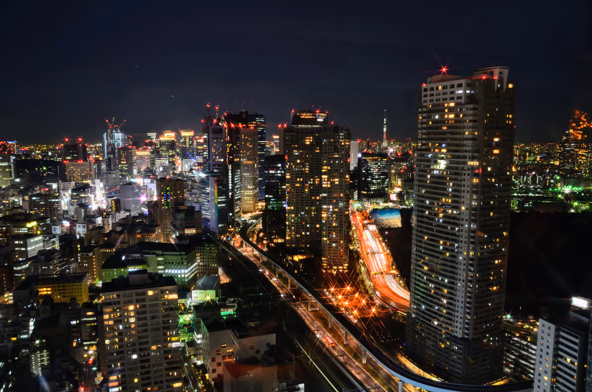 投稿写真：東京汐留の町並み