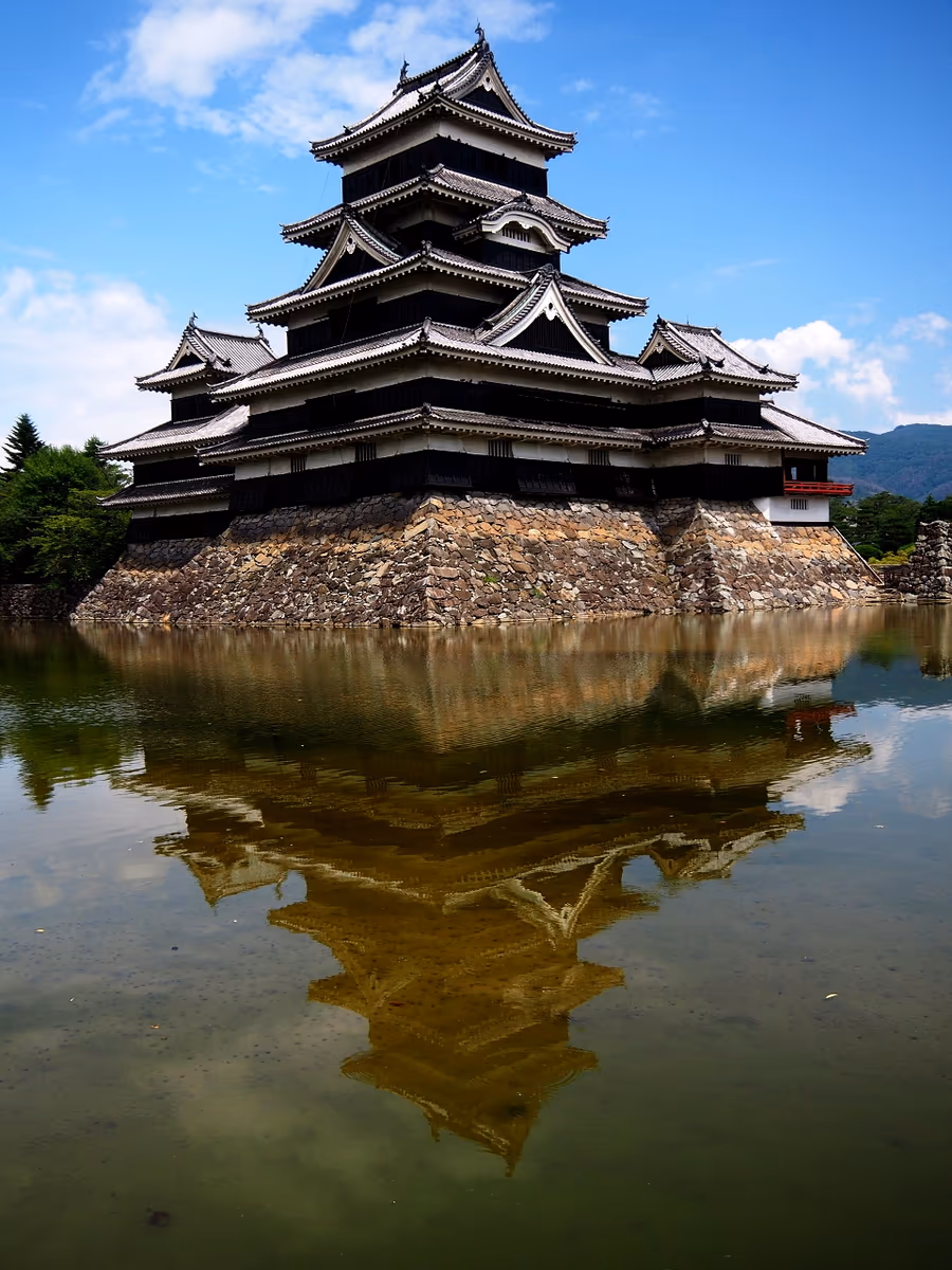 投稿写真：天下の名城(逆さ松本城）