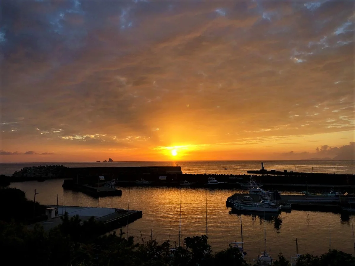 投稿写真：秋分の日の夕陽