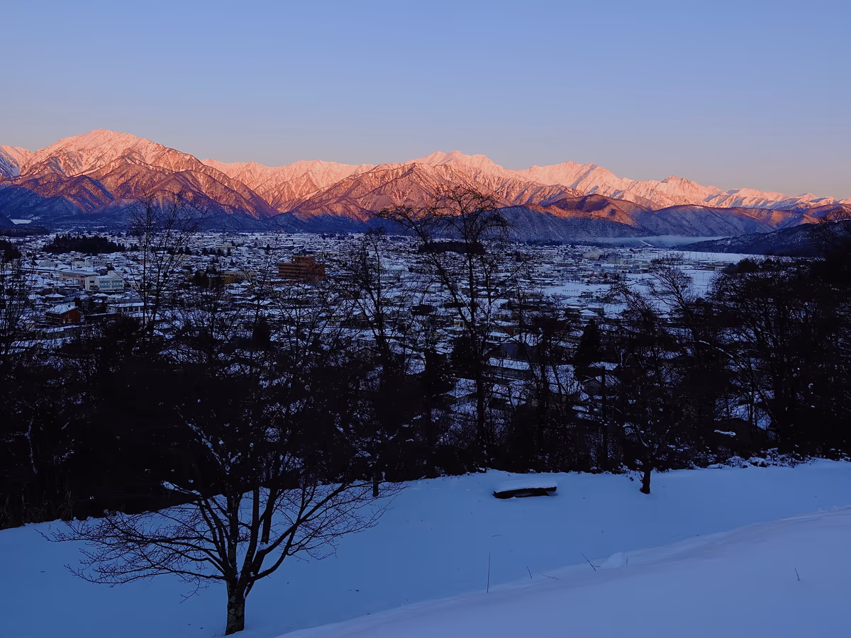 投稿写真：−9℃の北安曇