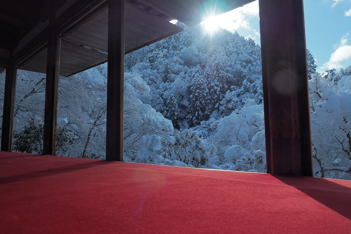 投稿写真：高山寺　石水院　雪の景