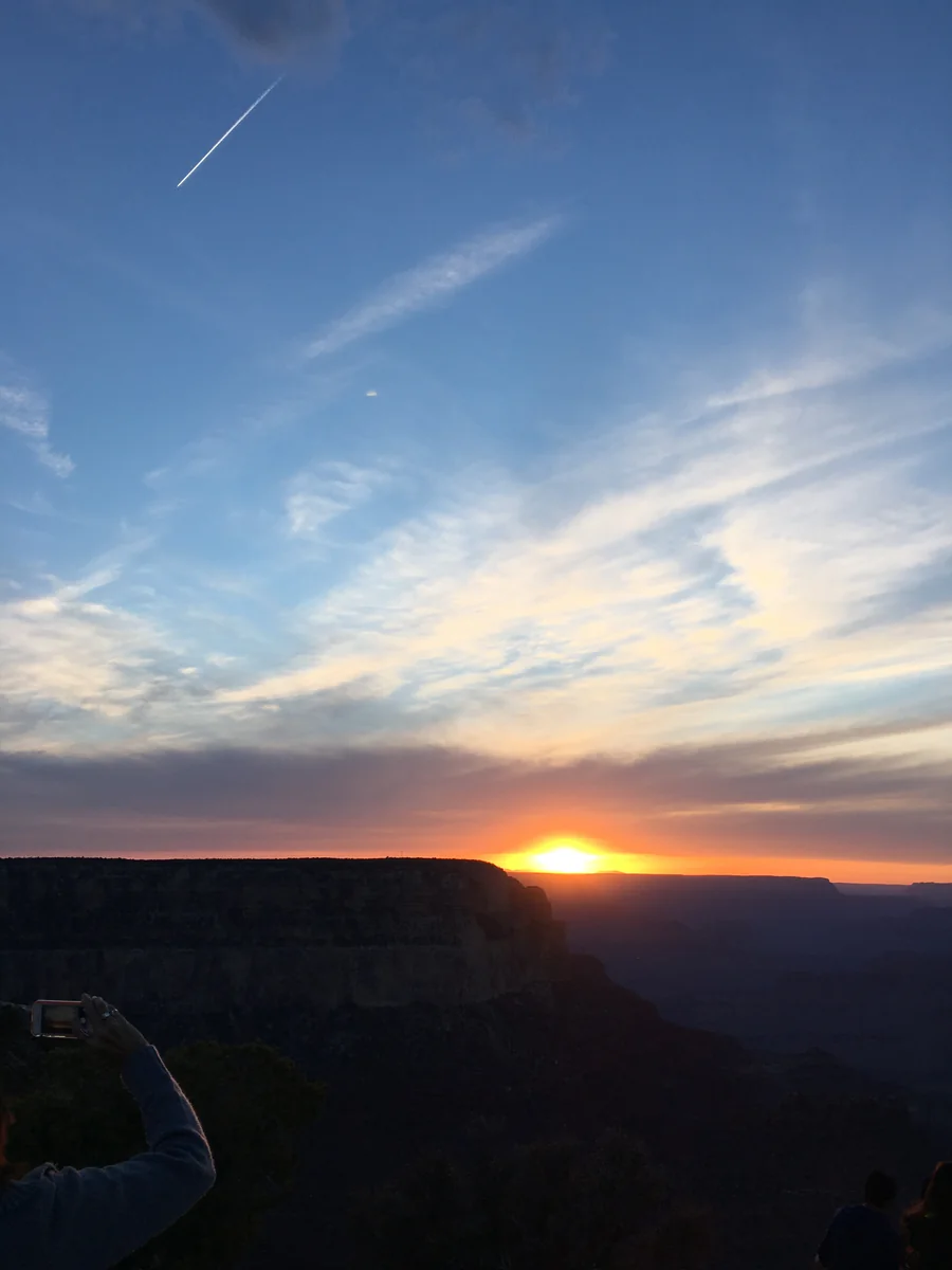 投稿写真：飛行機雲