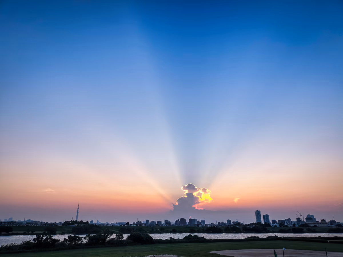 投稿写真：天割れ