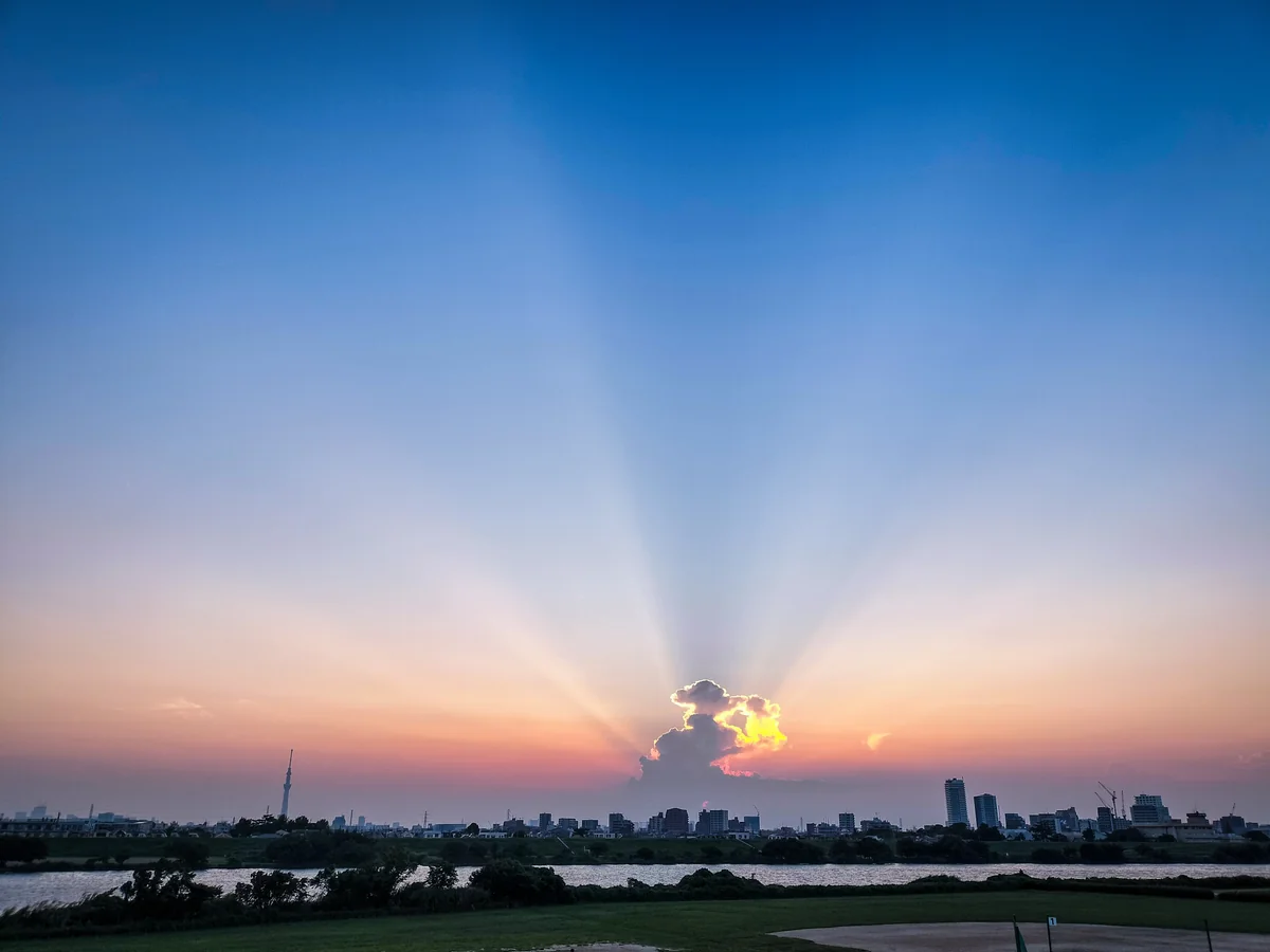 投稿写真：天割れ