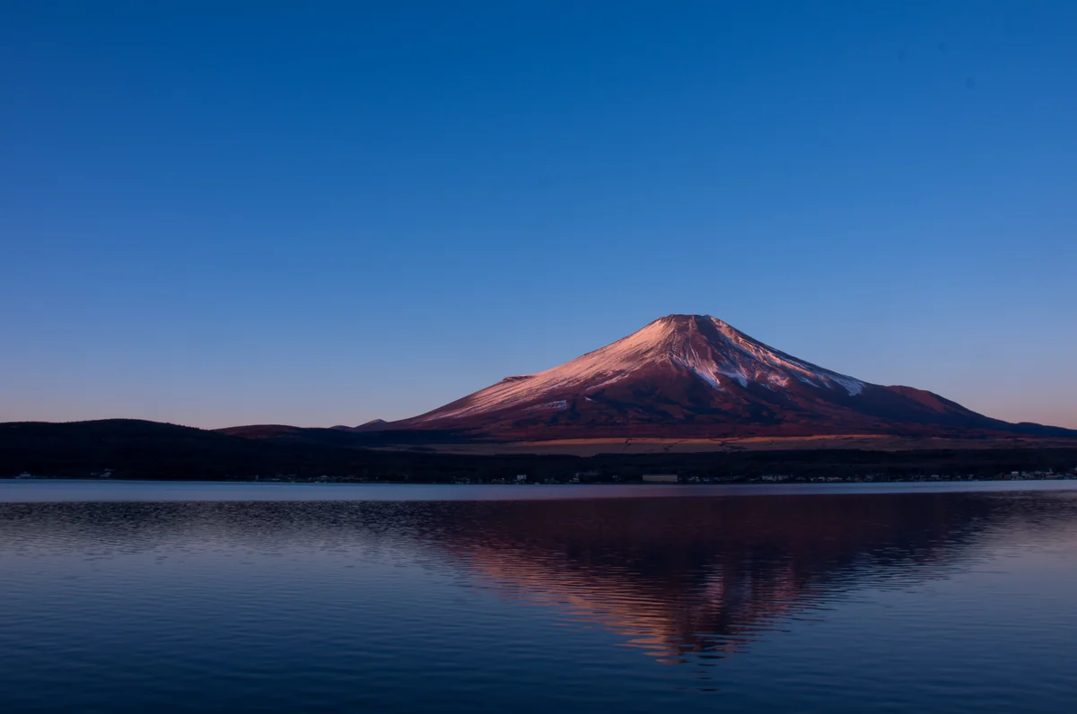 投稿写真：夜明けの富士