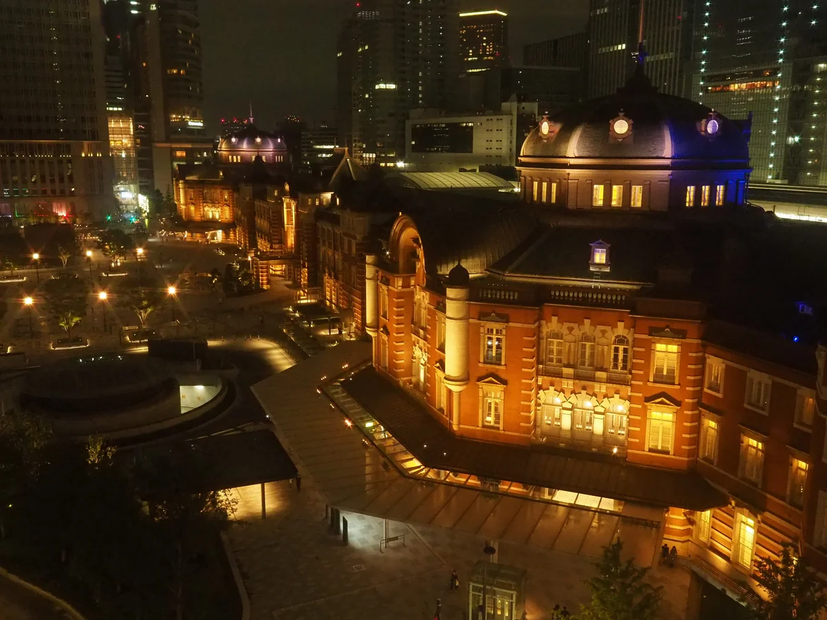 投稿写真：東京駅夜景