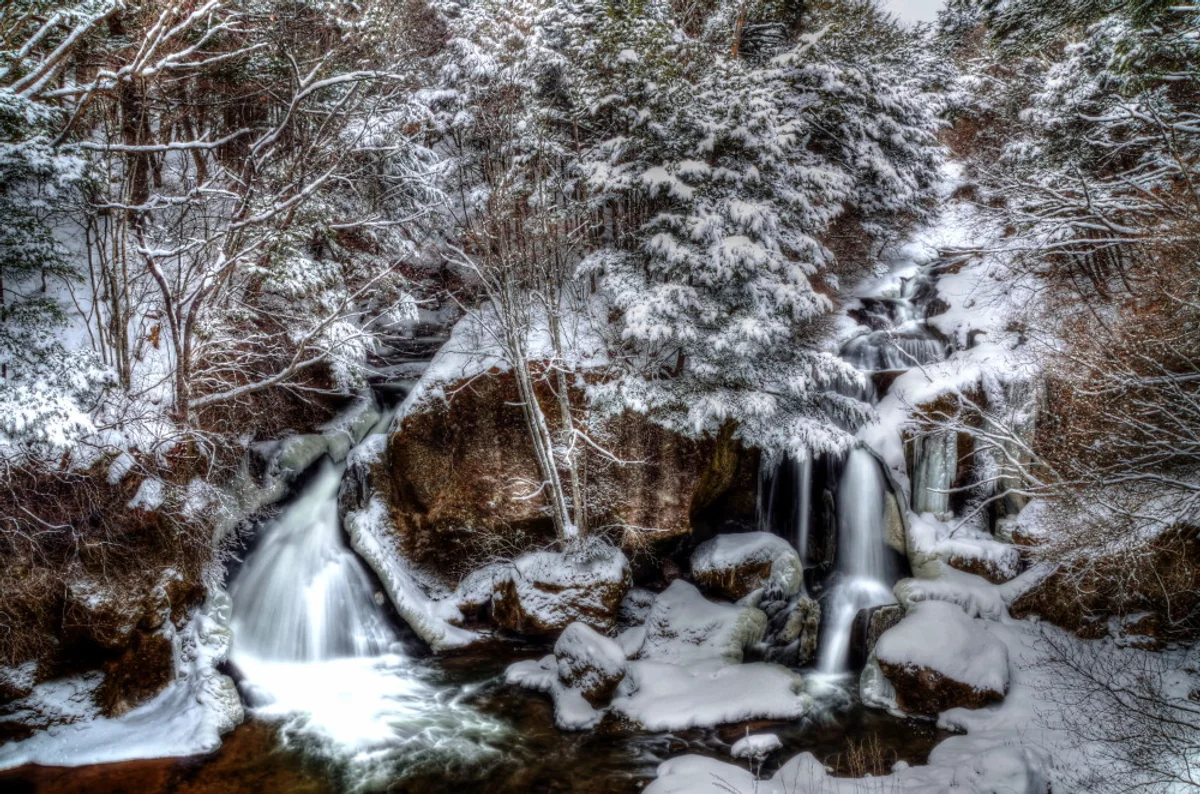 投稿写真：冬の竜頭滝