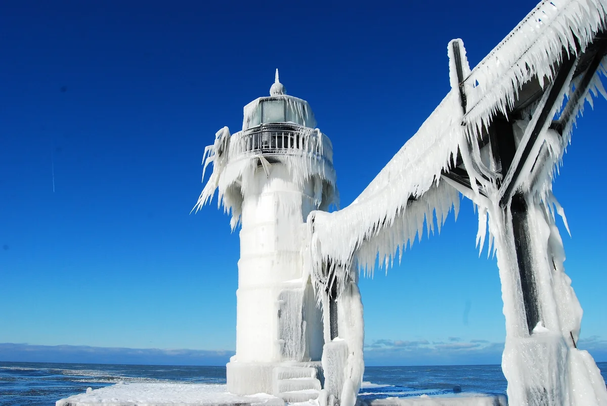 投稿写真：Iced Lighthouse
