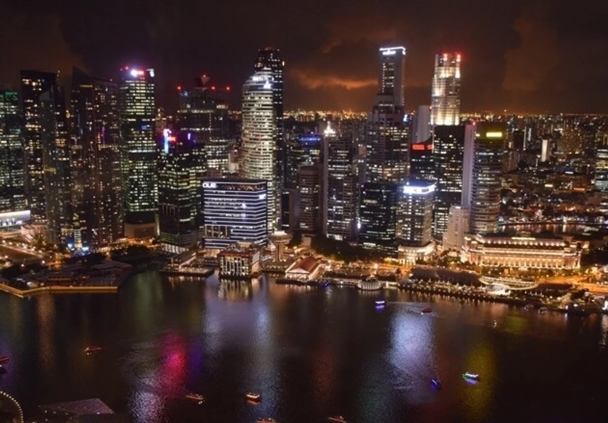 投稿写真：シンガポール夜景