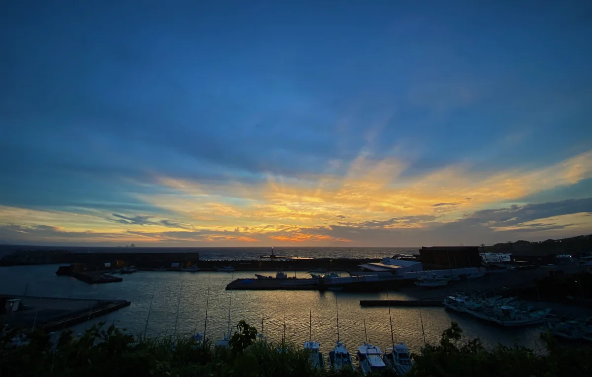 投稿写真：台風一過のサンセット