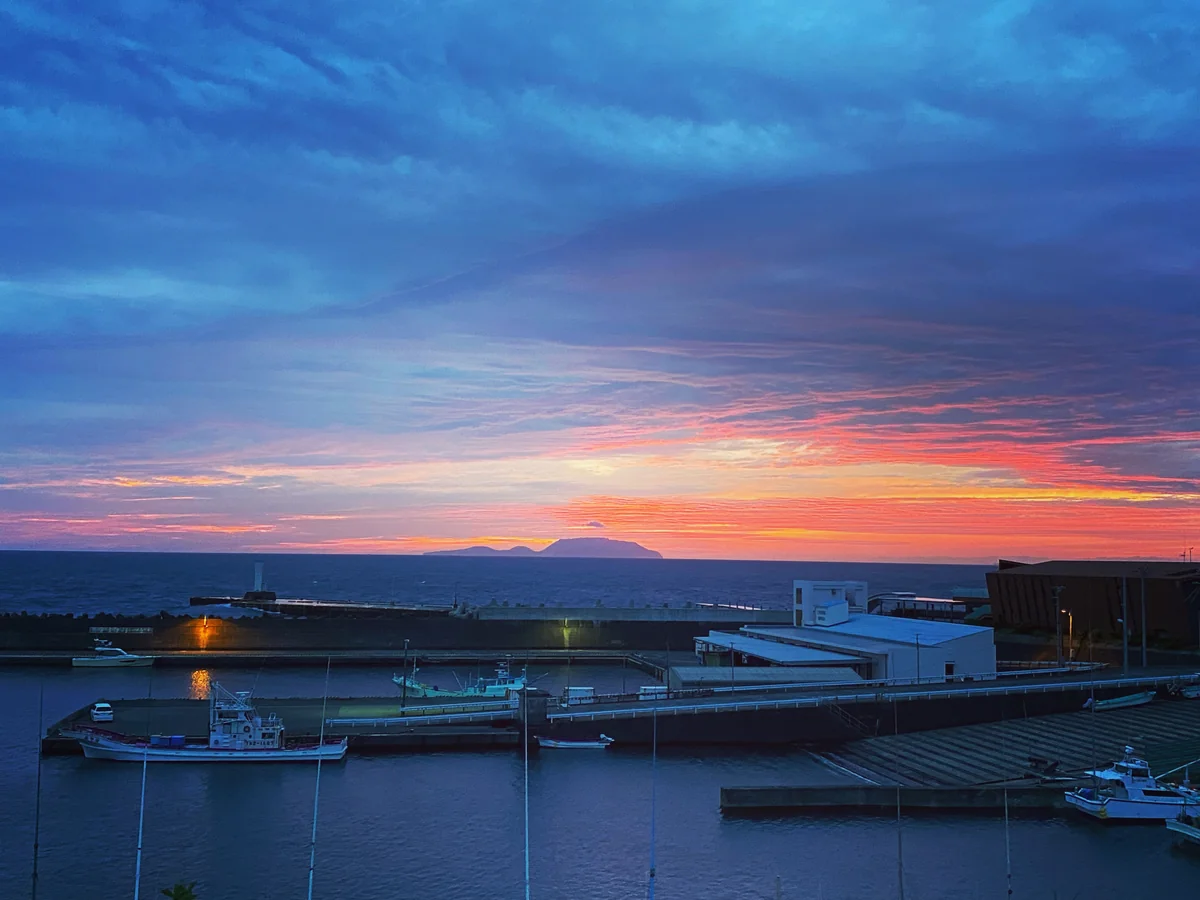 投稿写真：台風通過の日曜日