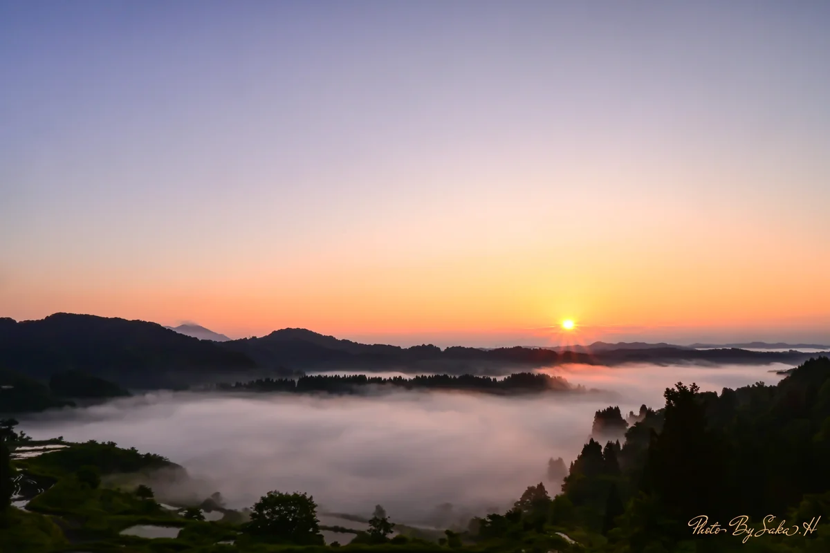 投稿写真：星峠の夜明け