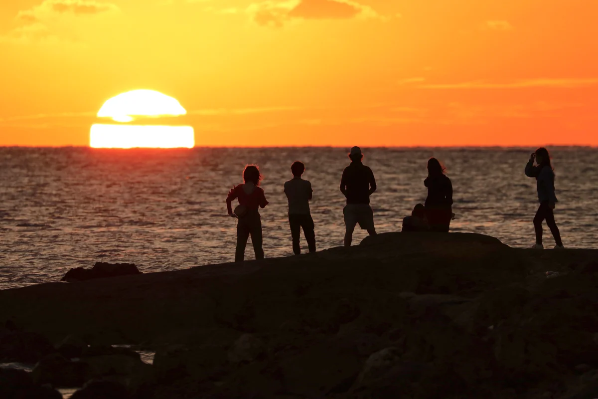 投稿写真：沖縄県 瀬長島からの夕陽
