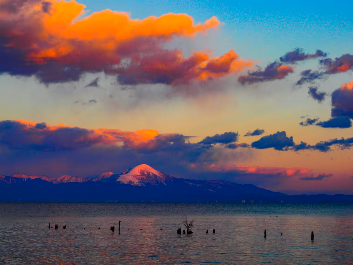 投稿写真：絶景湖西の紅伊吹