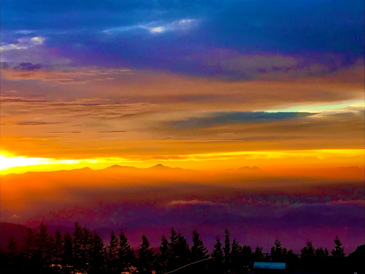 投稿写真：富士山からのアルプス
