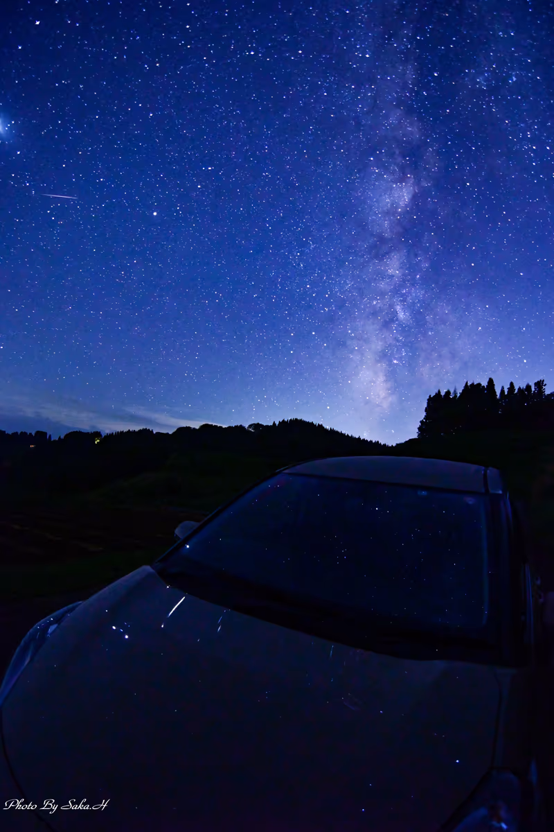 投稿写真：流れ星リフレクション