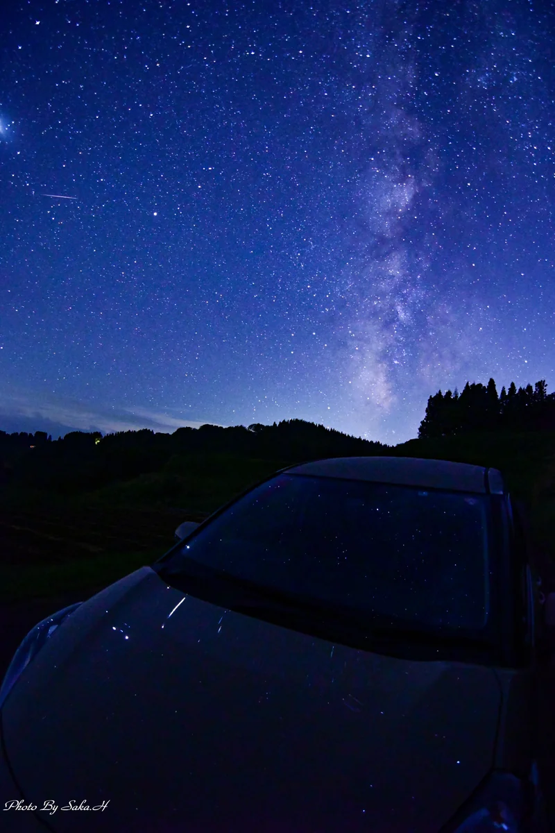 投稿写真：流れ星リフレクション