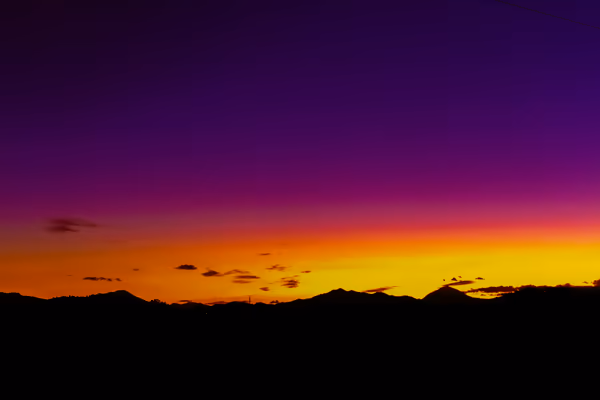 投稿：恵庭の夕焼け
