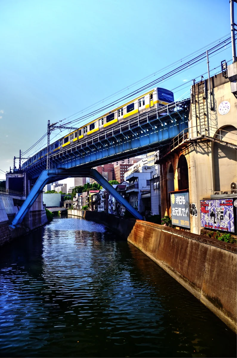 投稿写真：総武線神田川鉄道橋