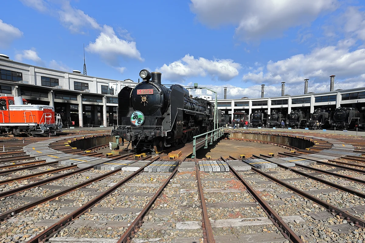 投稿写真：梅小路蒸気機関車庫