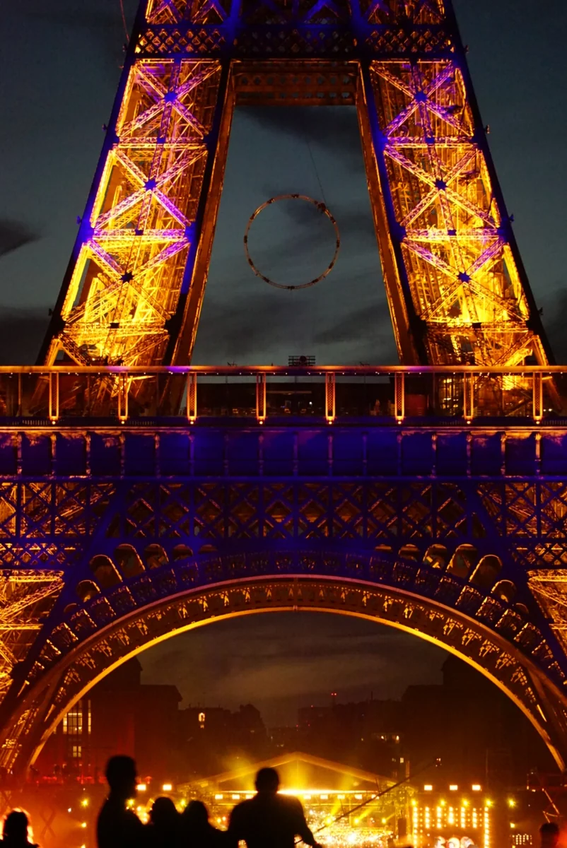 投稿写真：フランス革命記念日のエッフェル塔