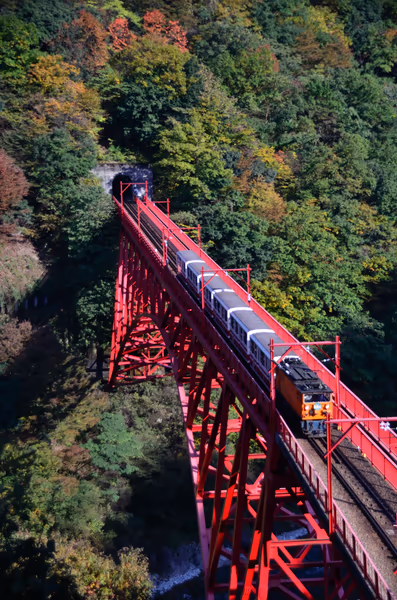 投稿：新山彦橋を渡る列車